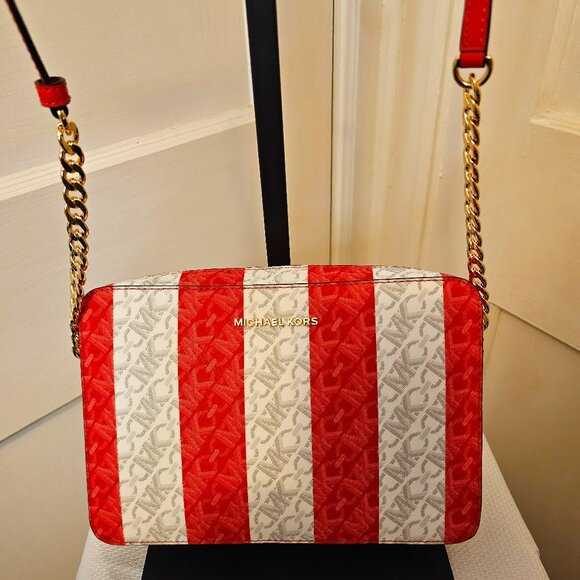 MICHAEL Michael Kors Handbags - MICHAEL KORS  Michael Jet Set Logo Large East West Crossbody